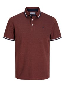 Jack & Jones Plus Size Effen T-shirt -Cinnabar - 12143859