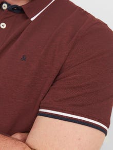 Jack & Jones Plus Size Vanlig T-skjorte -Cinnabar - 12143859