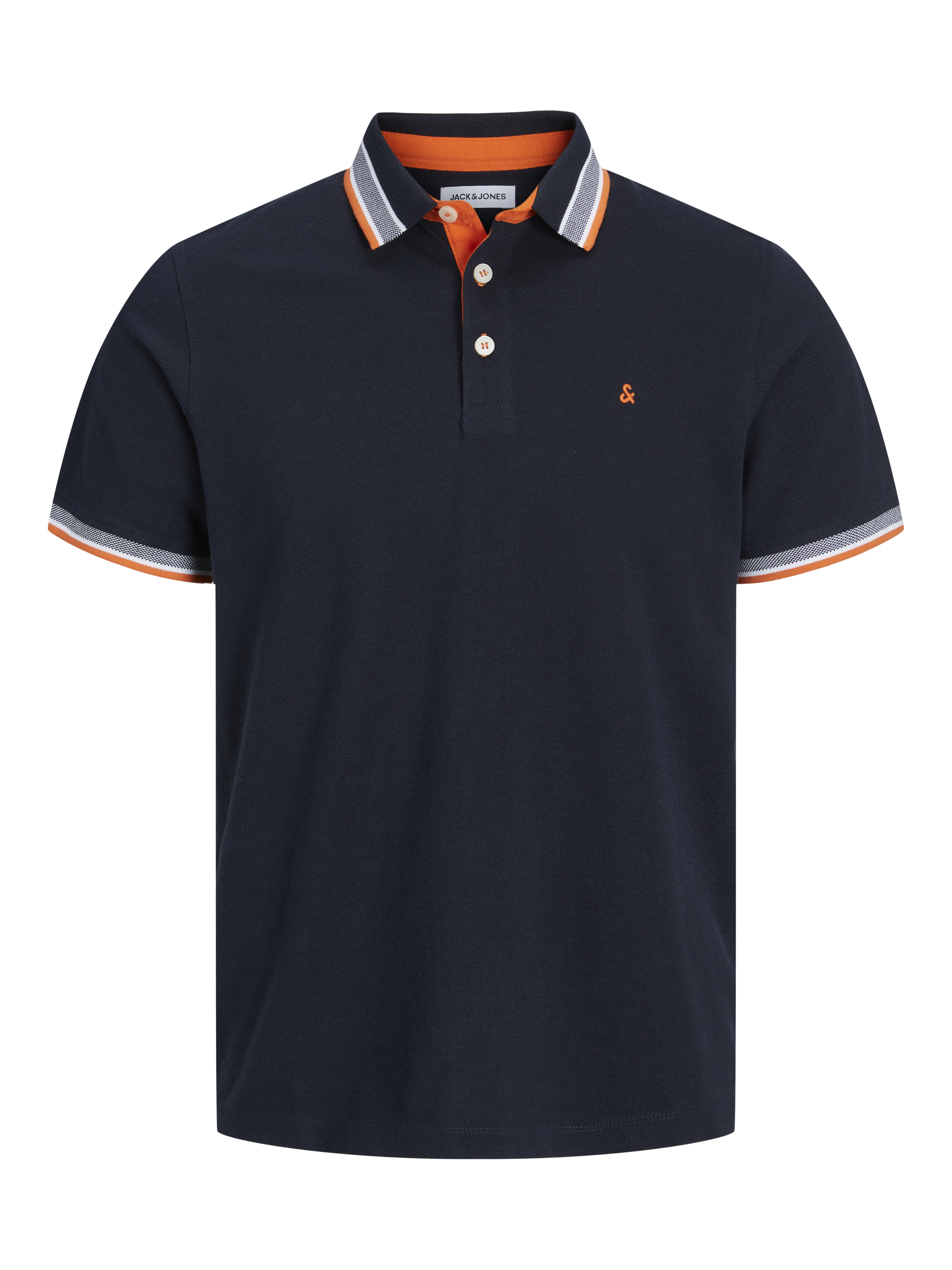 Thumbnail - Plus Size Einfarbig Poloshirt