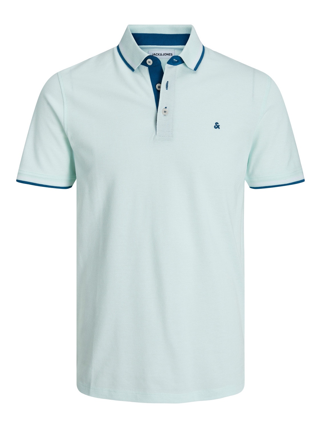 Jack & Jones Plus Size Enfärgat T-shirt -Soothing Sea - 12143859
