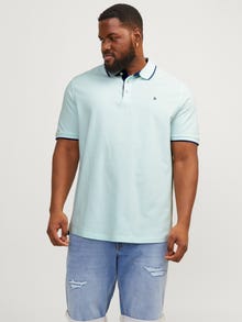 Jack & Jones Plus Size Einfarbig T-shirt -Soothing Sea - 12143859