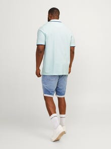 Jack & Jones Plus Size Einfarbig T-shirt -Soothing Sea - 12143859
