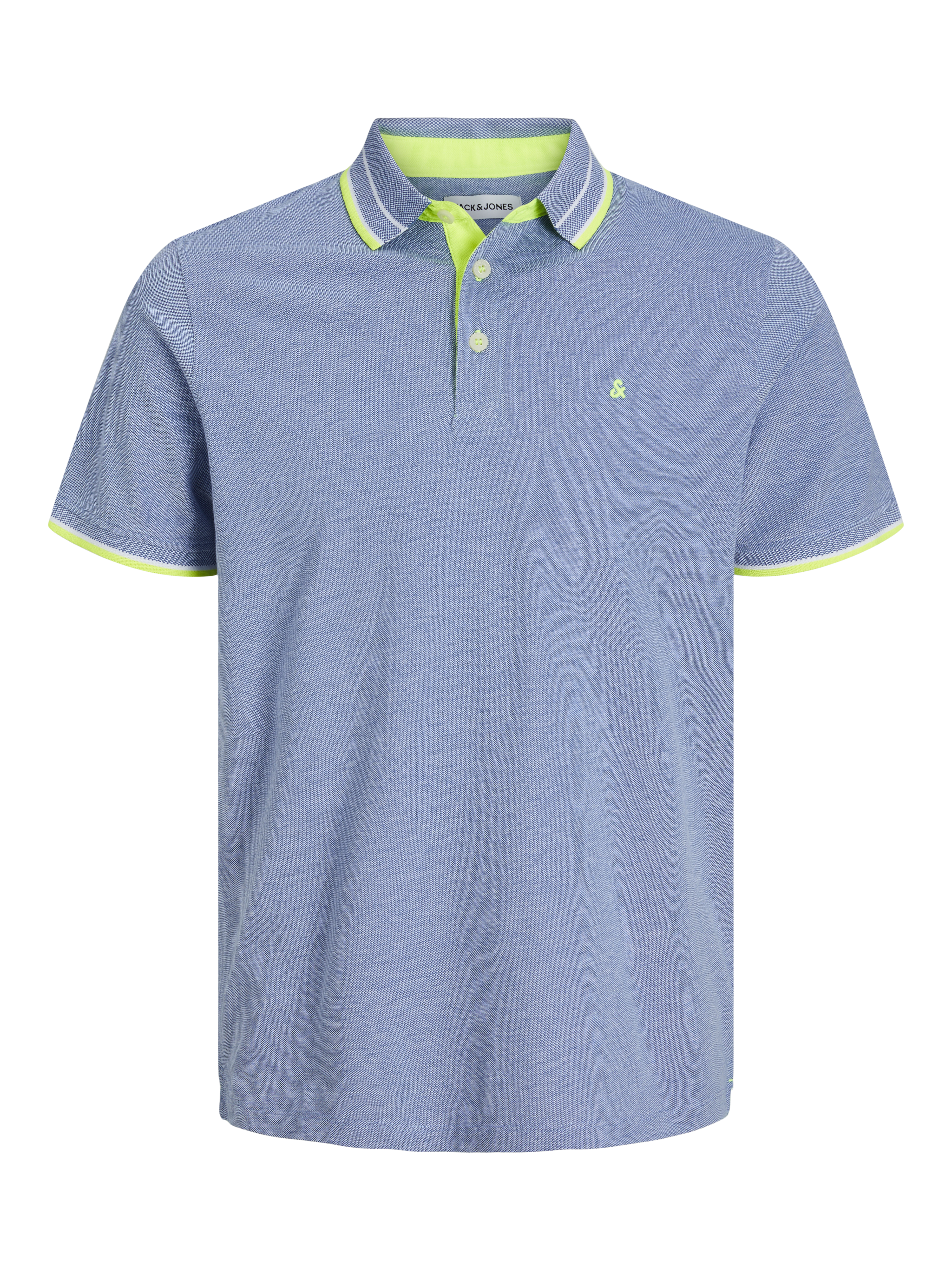 Thumbnail - Plus Size Einfarbig Poloshirt