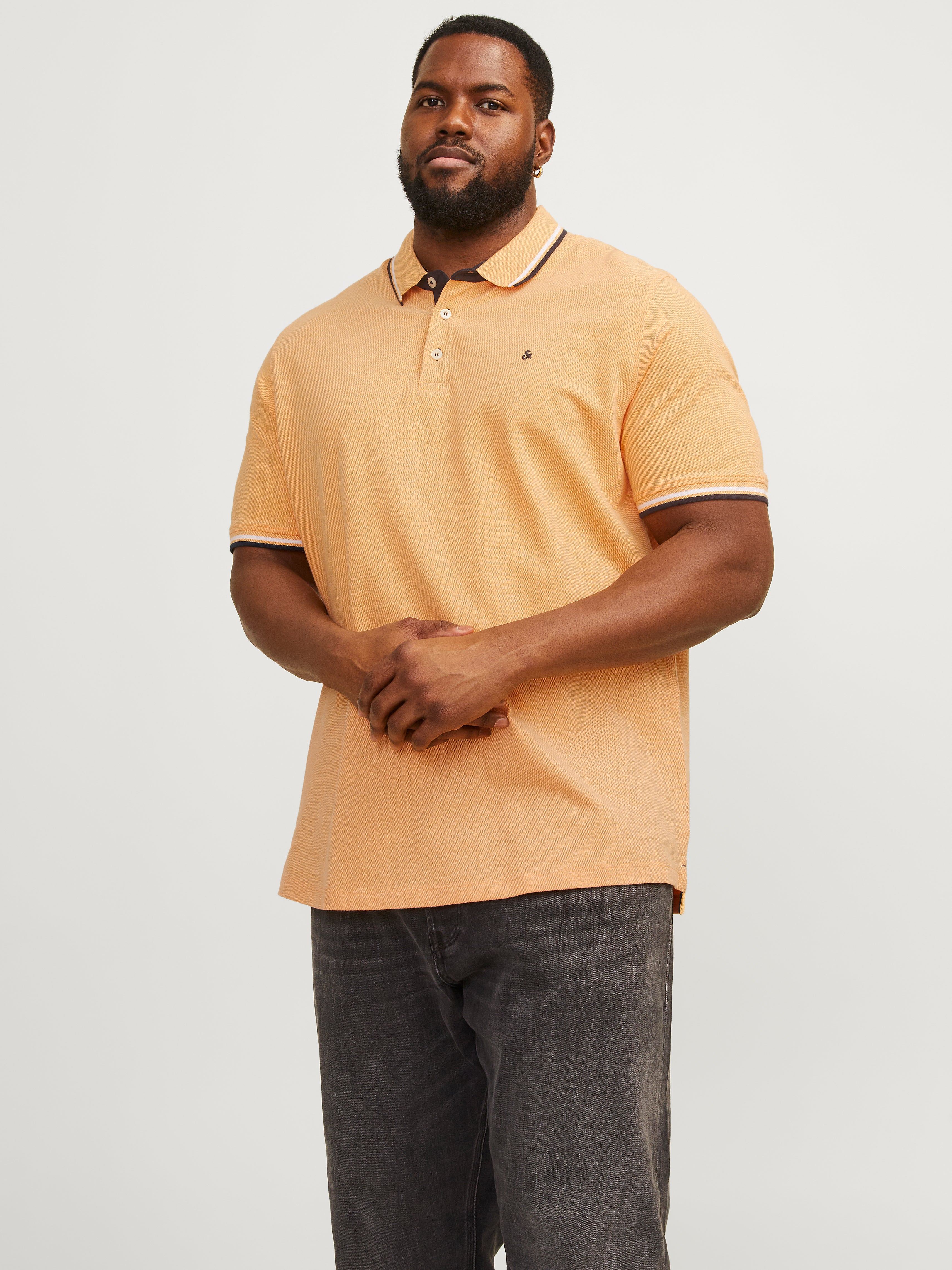 Jack & Jones Plus Size Effen T-shirt - 12143859
