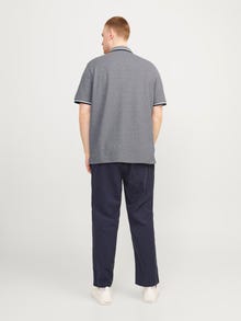 Jack & Jones Plus Size Vanlig T-skjorte -Blue Depths  - 12143859