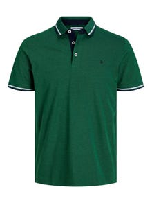 Jack & Jones Plus Size Einfarbig T-shirt -Dark Green - 12143859