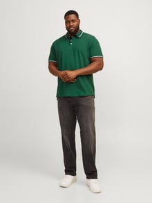 Jack & Jones Plus Size Vanlig T-skjorte -Dark Green - 12143859