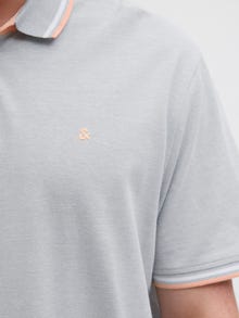 Jack & Jones Plus Size Gładka Koszula polo -Iceberg Green - 12143859