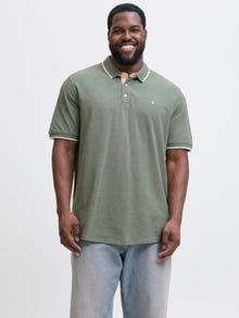 Jack & Jones Plus Size Einfarbig Poloshirt -Duffel Bag - 12143859