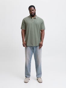 Jack & Jones Plus Size Einfarbig Poloshirt -Duffel Bag - 12143859