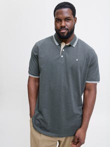 Jack & Jones Plus Size Camicia polo Semplice -Stormy Weather - 12143859