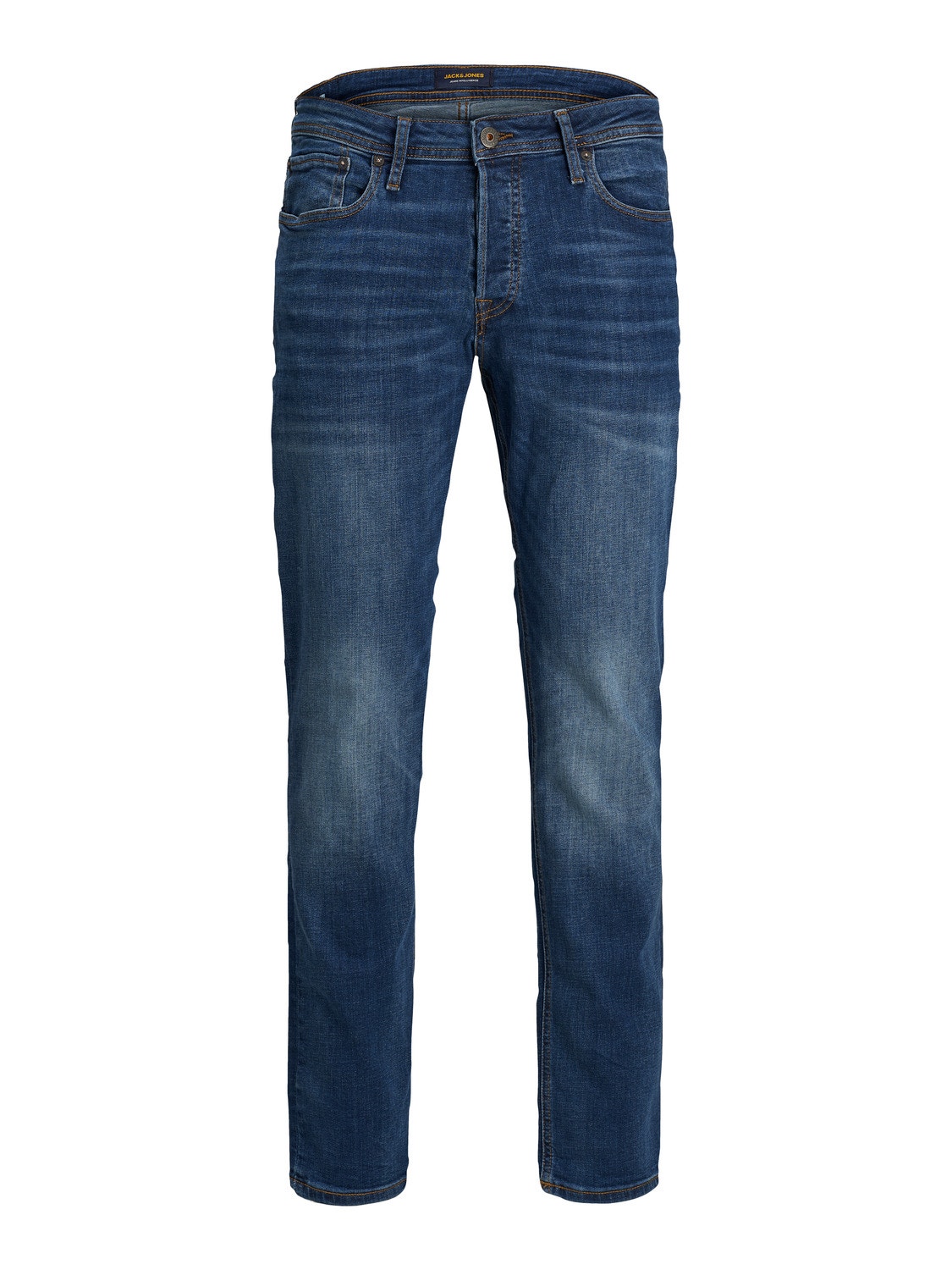 Jack & Jones JJITIM JJORIGINAL AM 782 50SPS Jeans corte slim straight -Blue Denim - 12146384