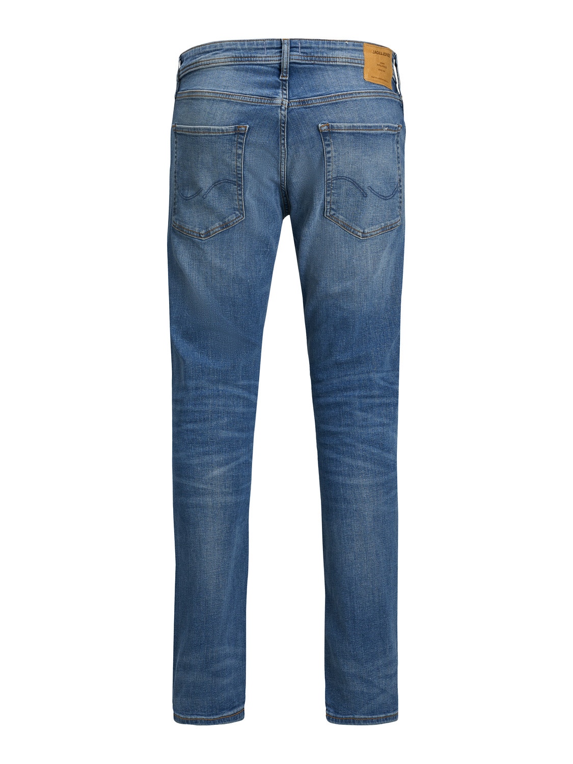 Jack & Jones JJITIM JJORIGINAL  AM 781 50SPS Jeans corte slim straight -Blue Denim - 12146866
