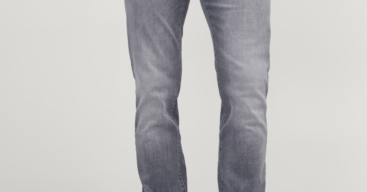 JJIGLENN JJICON JJ 257 50SPS Slim fit jeans, Medium Grey