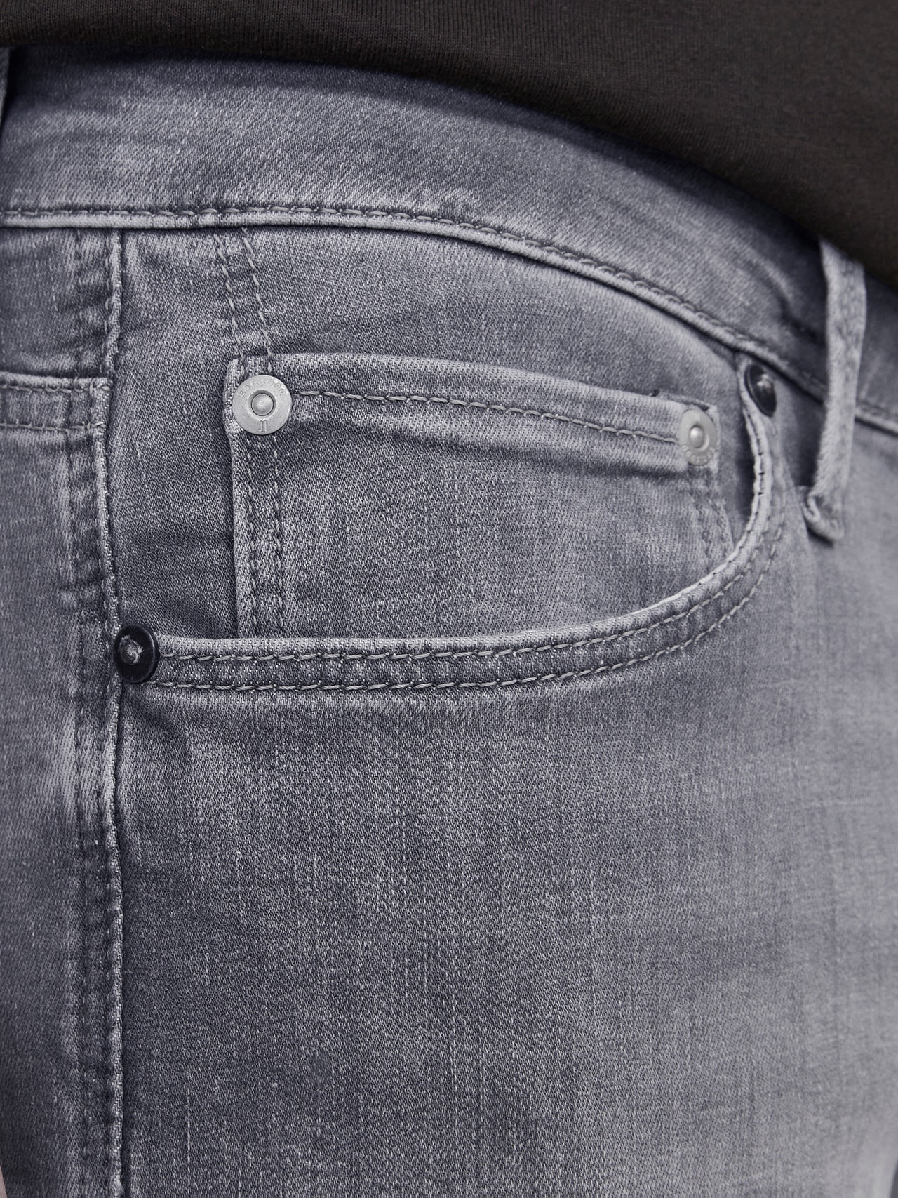 JJIGLENN JJICON 257 50SPS NOOS Slim fit jeans | Medium Grey | Jack Jones®