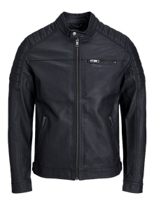 Synthetic suede jacket Black Jack Jones
