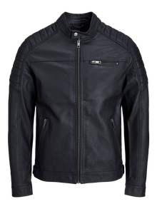 Jack & Jones Jas van synthetisch suède -Black - 12147218