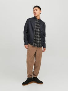 Jack & Jones Jas van synthetisch suède -Black - 12147218