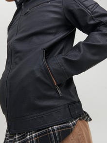 Jack & Jones Jas van synthetisch suède -Black - 12147218