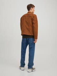 Jack & Jones Faux Suede Jacket -Cognac - 12147218