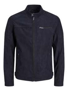 Jack & Jones Sintetinės zomšos striukė -Jet Black - 12147218