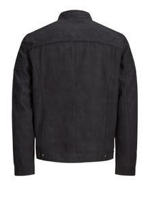 Jack & Jones Sintetinės zomšos striukė -Jet Black - 12147218