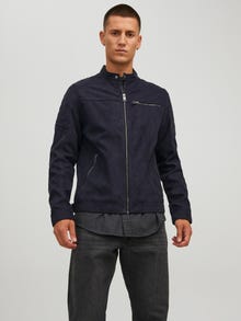 Jack & Jones Sintetinės zomšos striukė -Jet Black - 12147218