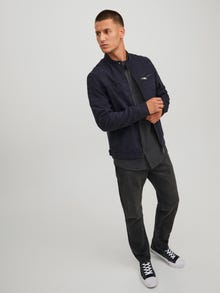 Jack & Jones Sintetinės zomšos striukė -Jet Black - 12147218