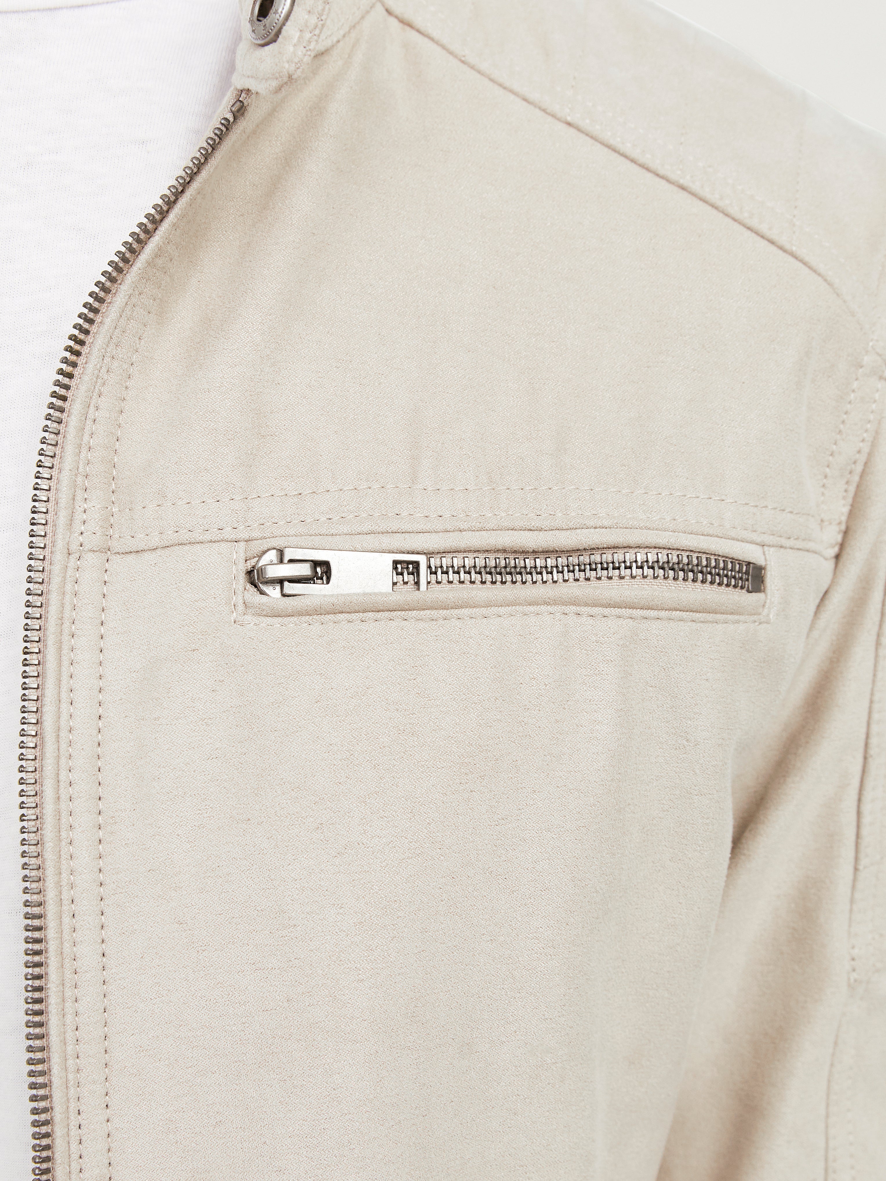 Jack & Jones Faux Suede Jacket -String - 12147218