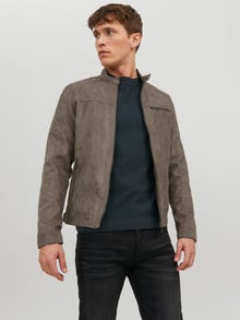 Jack & Jones Faux Suede Jacket -Falcon - 12147218