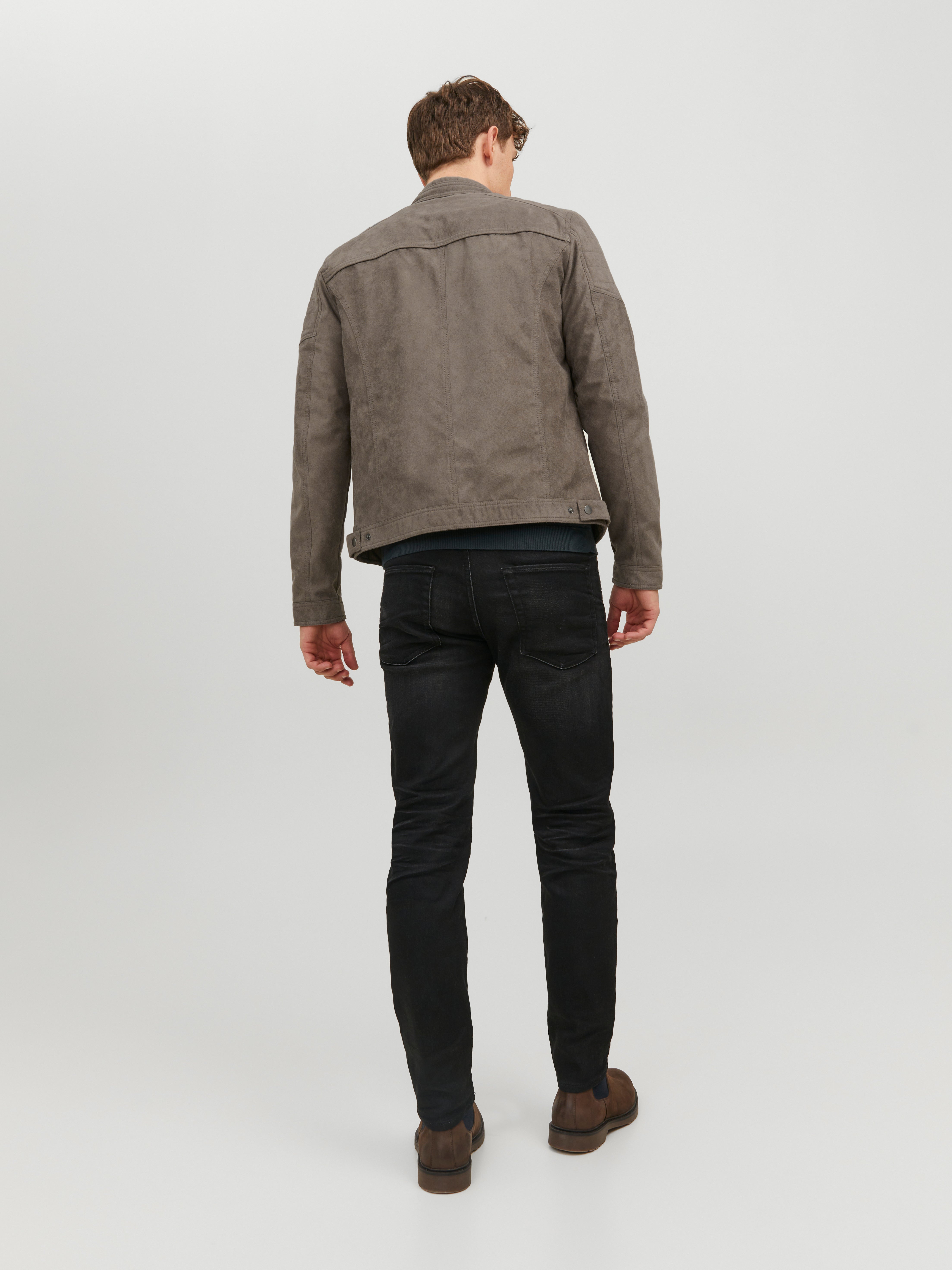 Jacke aus Wildlederimitat | Dunkelbraun | Jack & Jones®