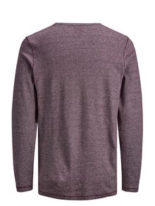 Jack & Jones Vanlig Skjortekrage T-skjorte -Port Royale - 12147381