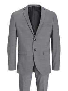 Jack & Jones JPRSOLARIS Super Slim Fit Kostym -Light Grey Melange - 12148166