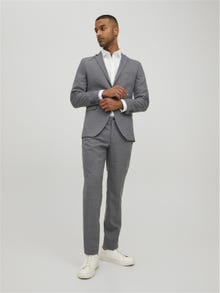 Jack & Jones JPRSOLARIS Super Slim Fit Anzug -Light Grey Melange - 12148166