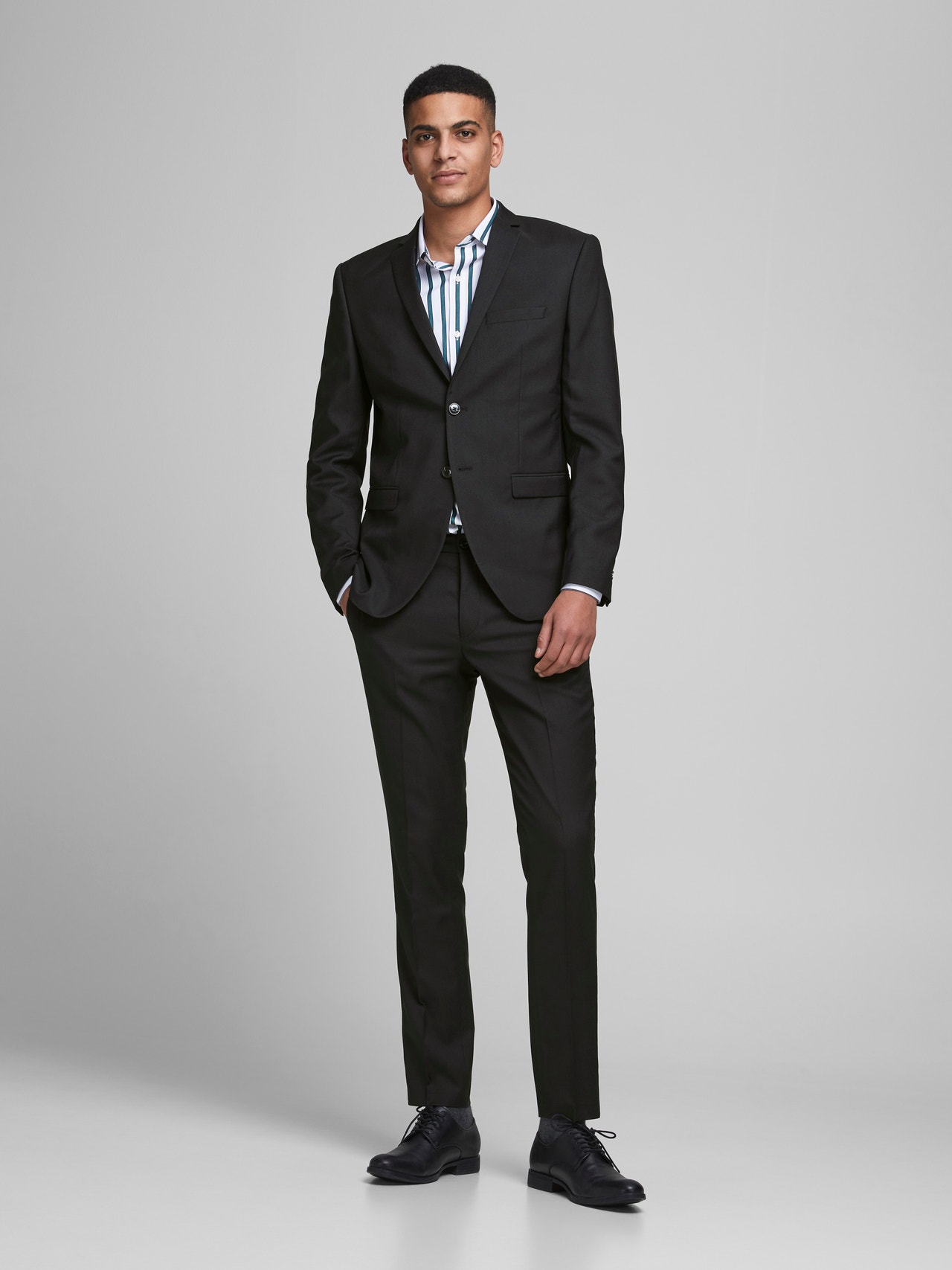 Jack & Jones JPRSOLARIS Super Slim Fit Suit -Black - 12148166