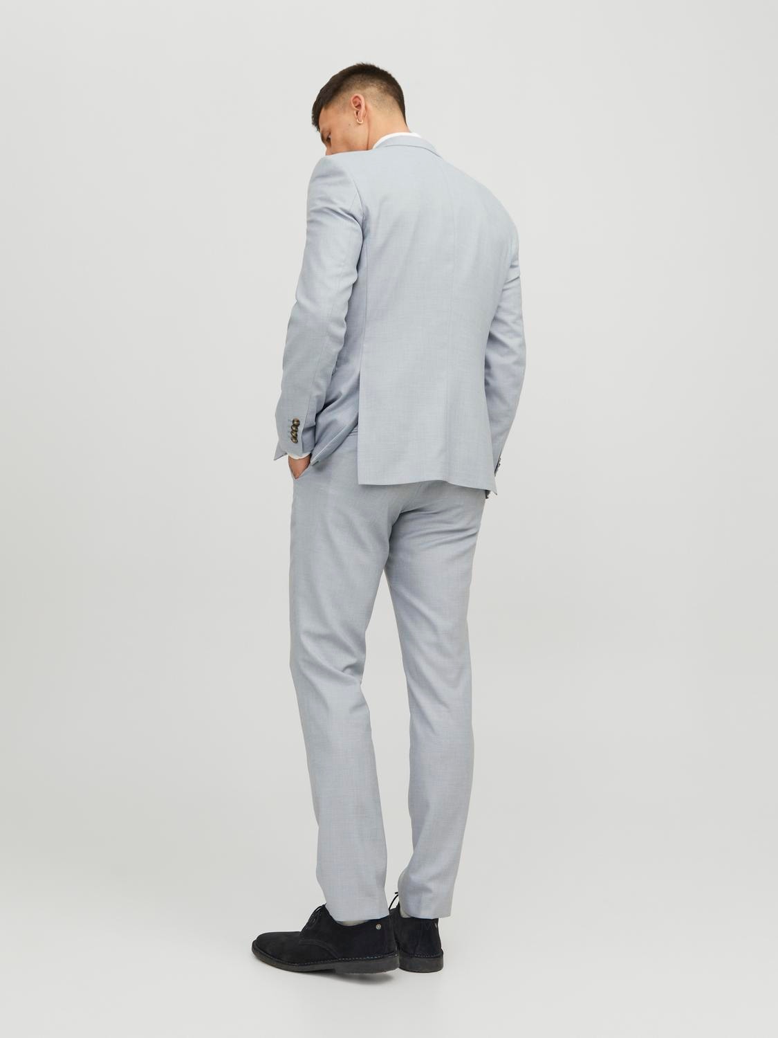 Jack & Jones JPRSOLARIS Super Slim Fit Kostym -Cashmere Blue - 12148166