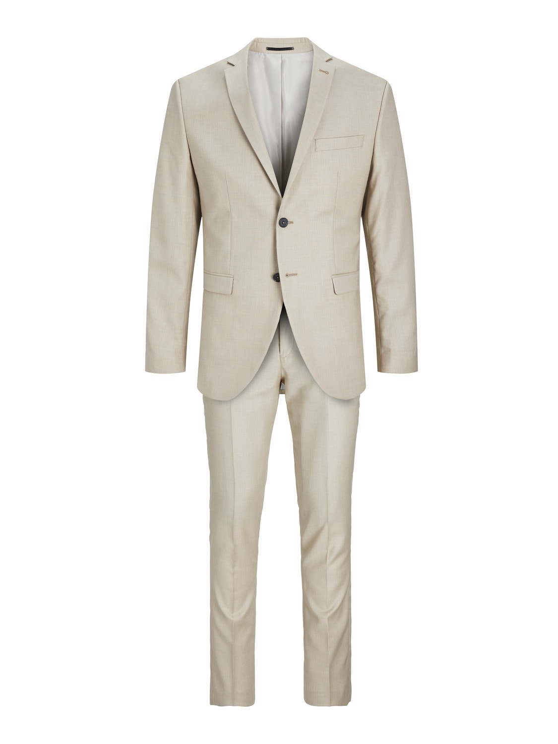 Jack & Jones JPRSOLARIS Costumes Super Slim Fit -Pure Cashmere - 12148166