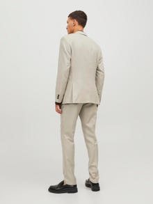Jack & Jones JPRSOLARIS Super Slim Fit Kostym -Pure Cashmere - 12148166