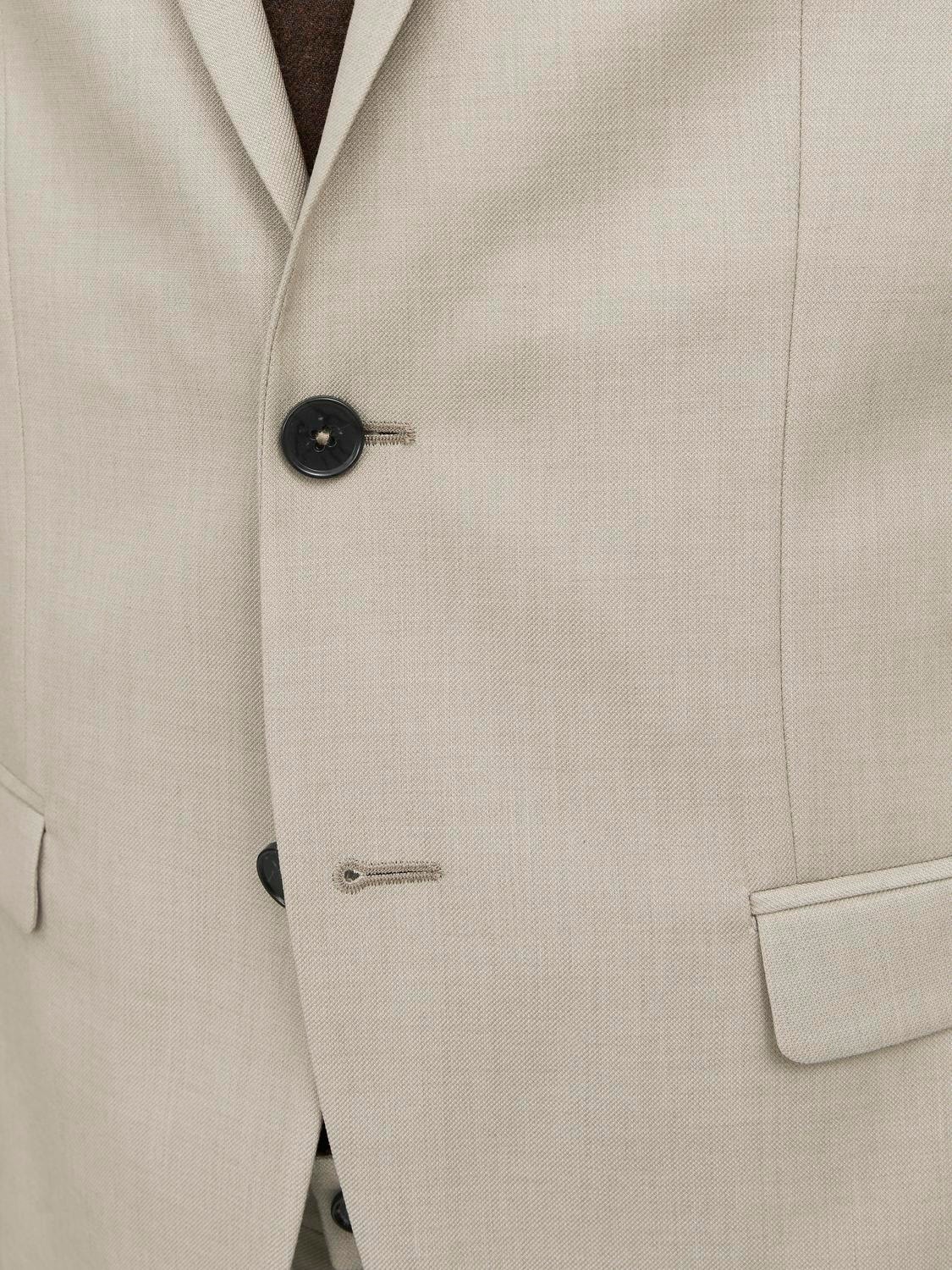 Jack & Jones JPRSOLARIS Super Slim Fit Anzug -Pure Cashmere - 12148166
