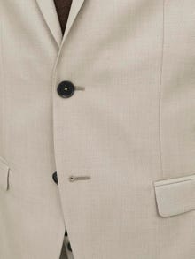 Jack & Jones JPRSOLARIS Super Slim Fit Ülikond -Pure Cashmere - 12148166