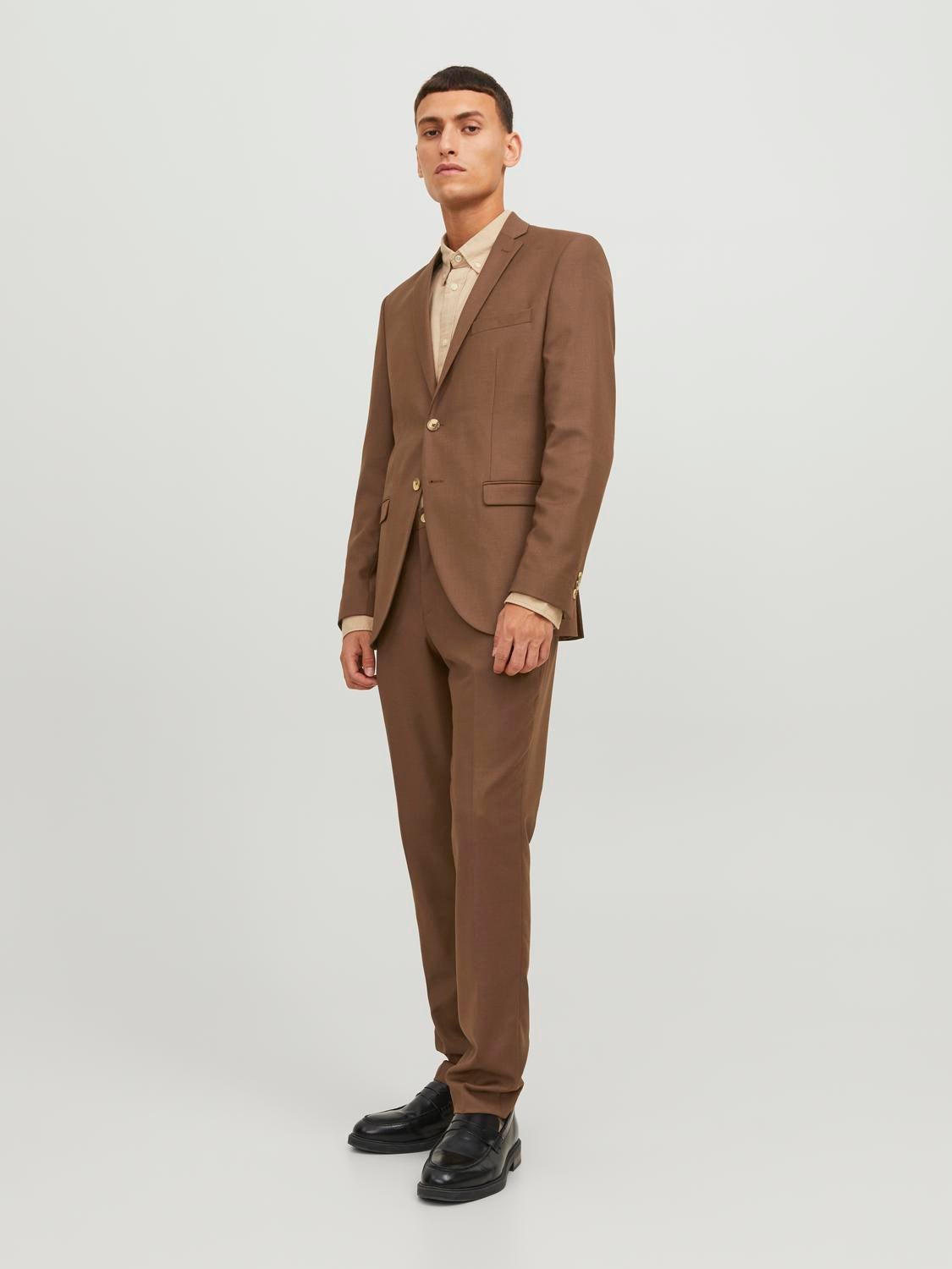 Dark brown suit pants | Tailor Store®