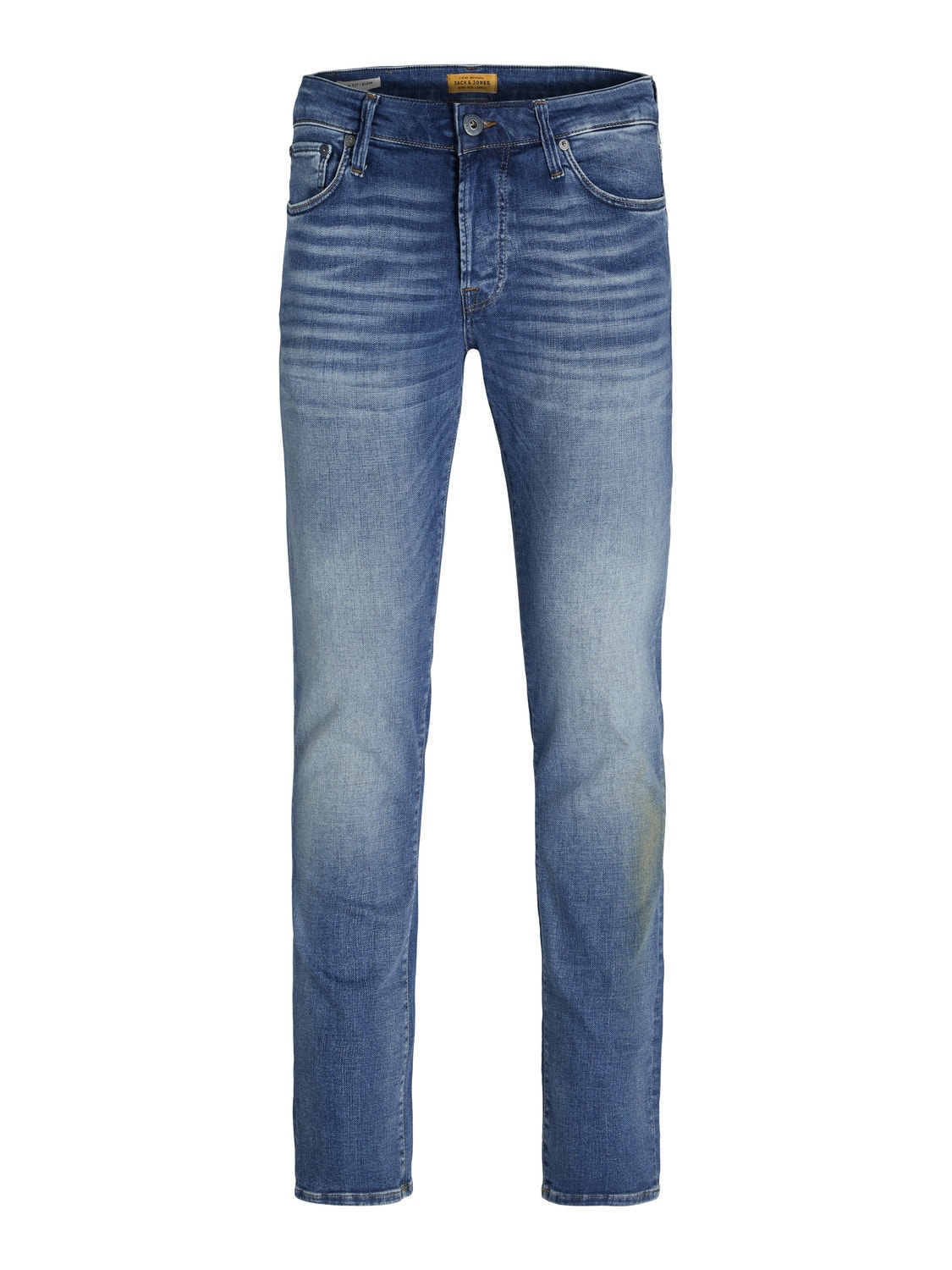 JJIGLENN JJICON JJ 357 50SPS NOOS Slim fit jeans | Medium Blue | Jack ...