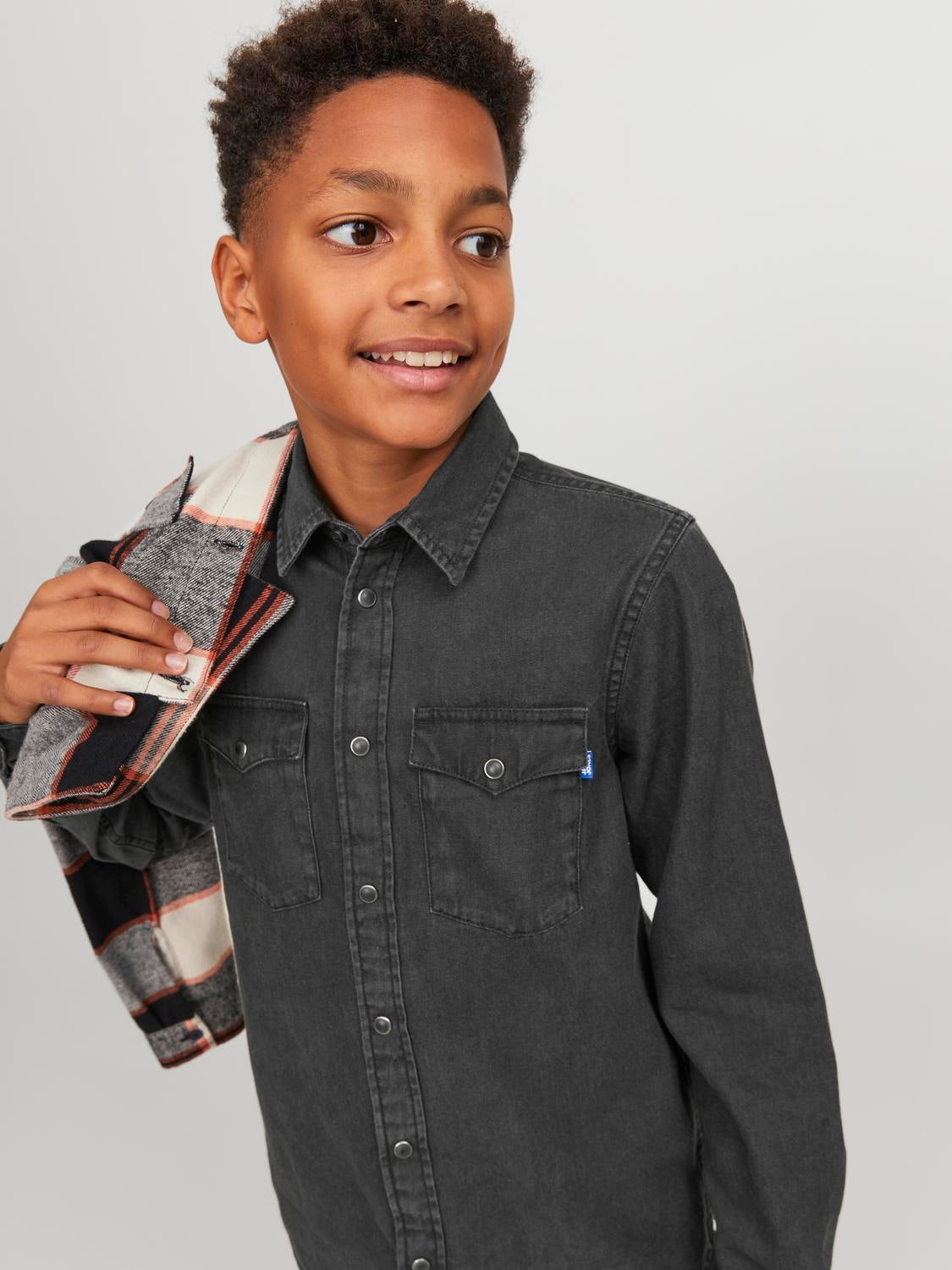 Chemise discount jeans enfant