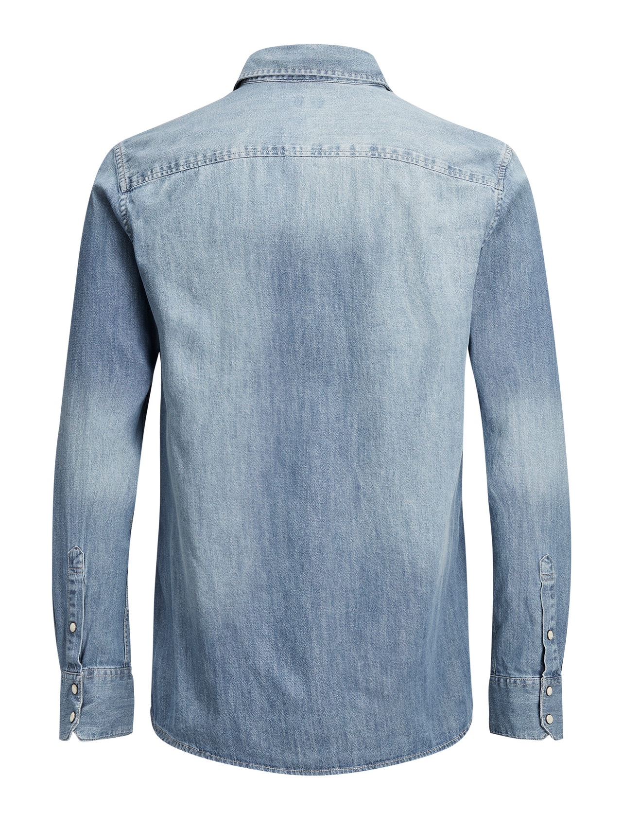 Jack & Jones Chemise en denim Pour les garçons -Medium Blue Denim - 12148417