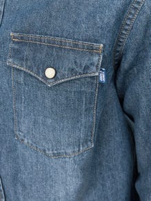 Jack & Jones Denimskjorte For gutter -Medium Blue Denim - 12148417