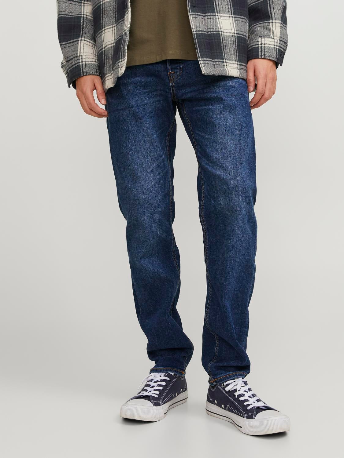 JJIMIKE JJORIGINAL AM Jones® & jeans Medium Jack NOOS Tapered fit | | Blue 814