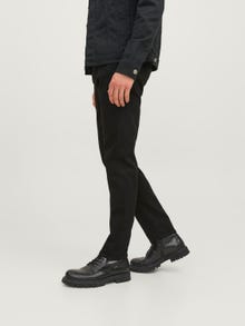 Jack & Jones JJIMIKE JJORIGINAL MF 816 Tapered fit jeans -Black Denim - 12148920
