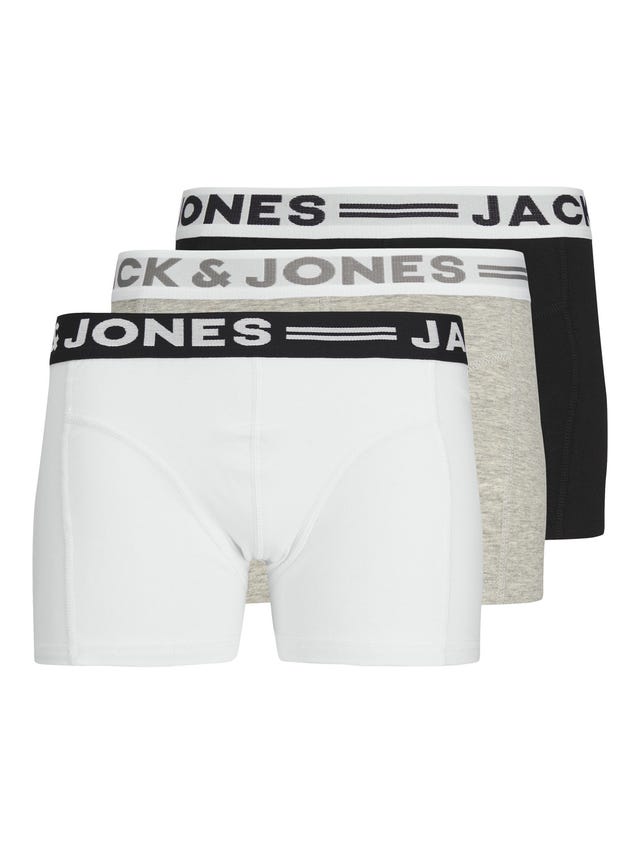 Jack & Jones 3-balení Trenýrky Junior - 12149293