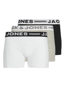 Jack & Jones 3er-pack Boxershorts Für jungs -Light Grey Melange - 12149293