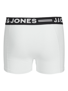 Jack & Jones 3-pack Boxershorts Junior -Light Grey Melange - 12149293